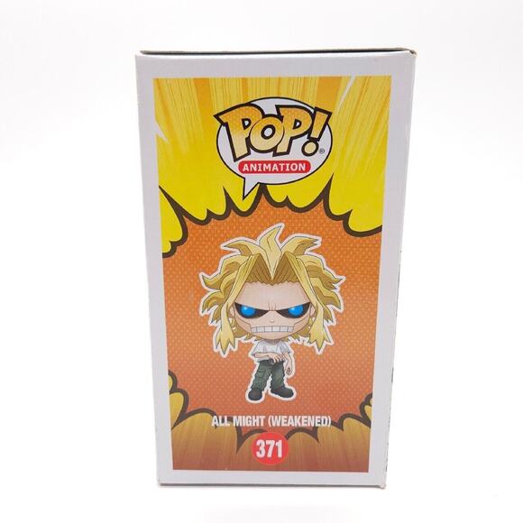 Funko Pop! Animation My Hero Academia All Might (Weakened) #371 Vinyl Figure Toy - Picture 2 of 6